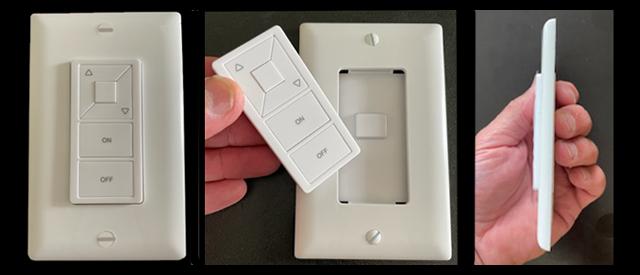 LED wireless decor lighting switch