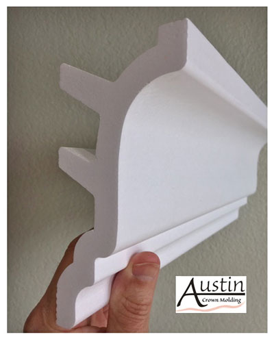 Foam crown molding for LED lighting- style 552 