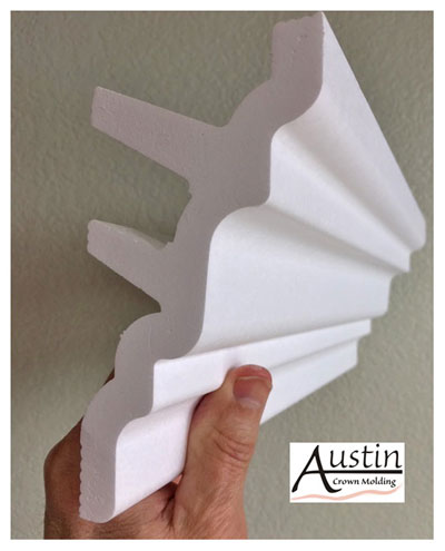 Foam crown molding for LED lighting- style 553