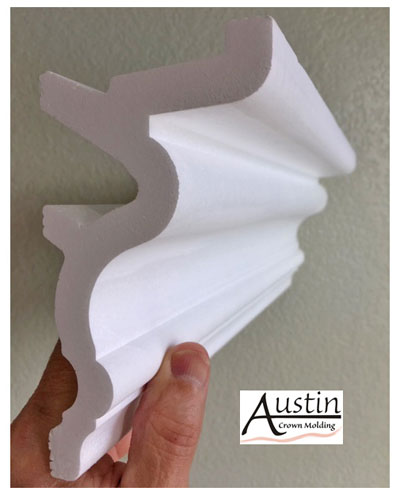 Foam crown molding for LED lighting- style 554